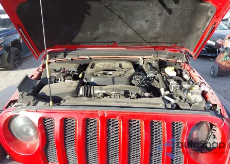 2019 Jeep Wrangler Unlimited Sport S 4X4 z USA, uszkodzony, nr VIN 1C4HJXDN6KW644911